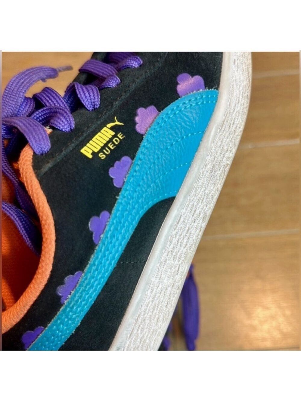 Puma x Nickelodeon Rugrats Suede Classic Unisex Little Kids Sneakers Size 2.5 - Picture 9 of 16